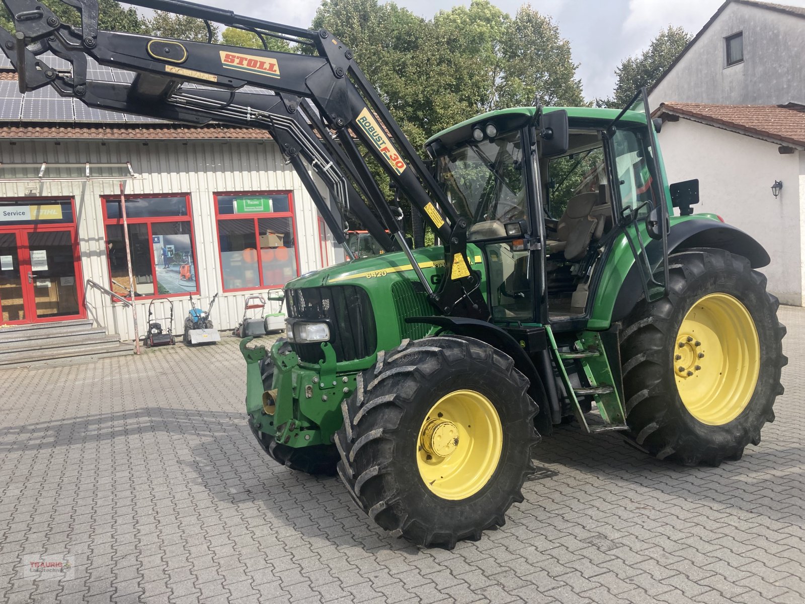 Traktor van het type John Deere 6420 PowrQuad, Gebrauchtmaschine in Mainburg/Wambach (Foto 14)