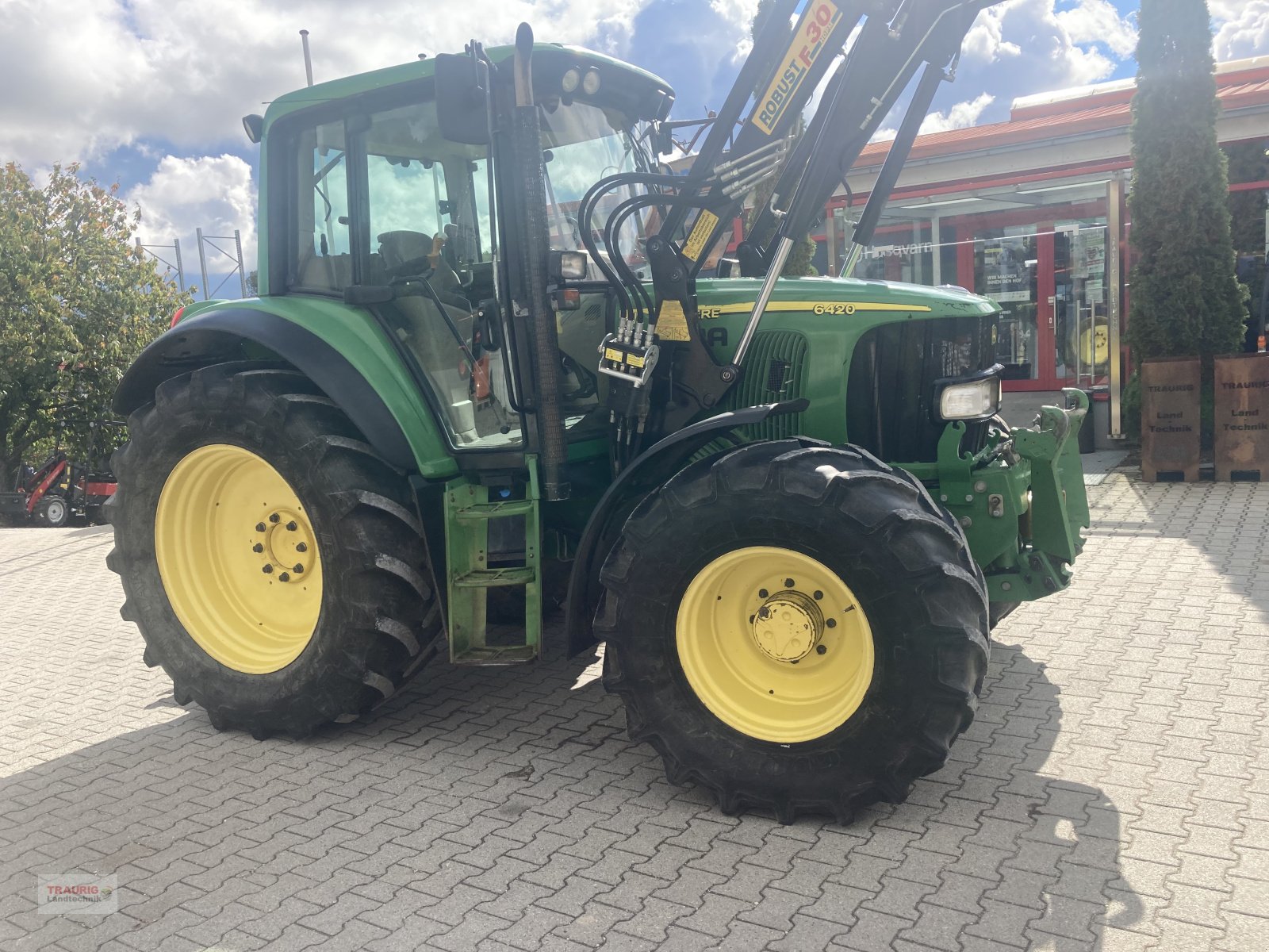 Traktor Türe ait John Deere 6420 PowrQuad, Gebrauchtmaschine içinde Mainburg/Wambach (resim 17)