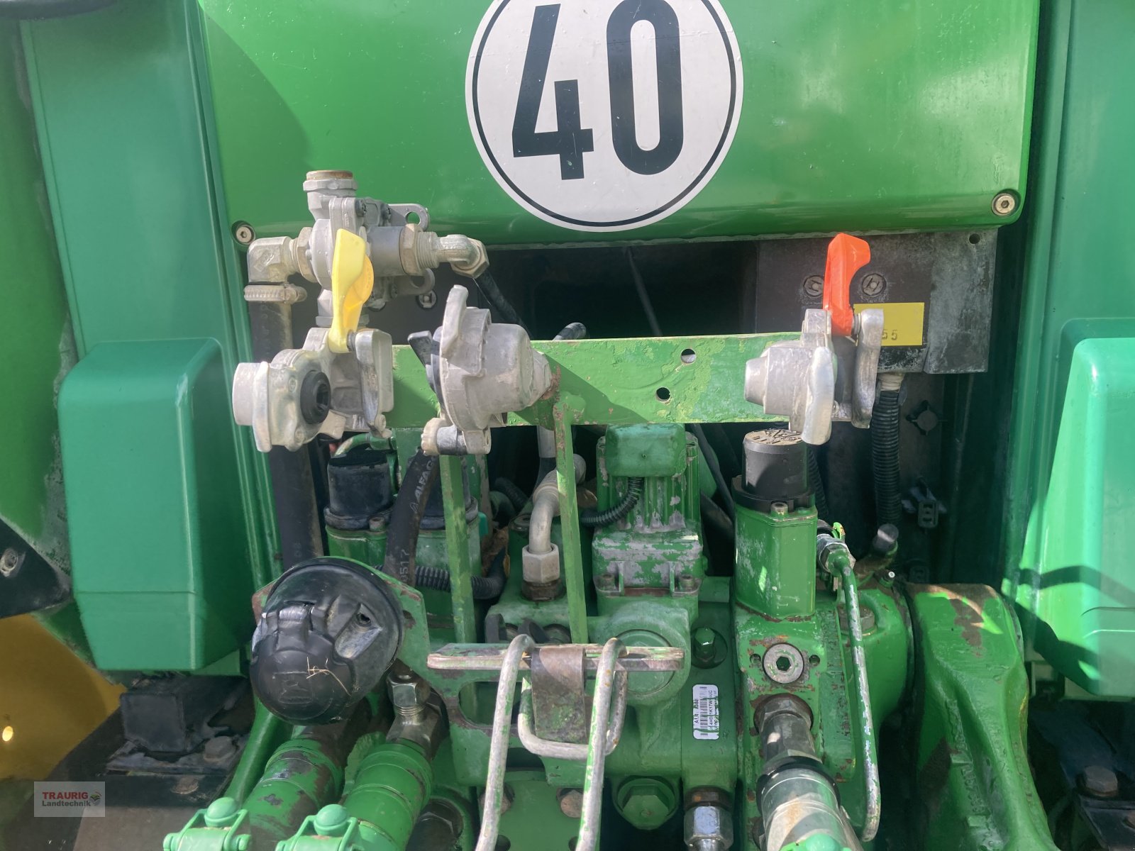 Traktor Türe ait John Deere 6420 PowrQuad, Gebrauchtmaschine içinde Mainburg/Wambach (resim 25)