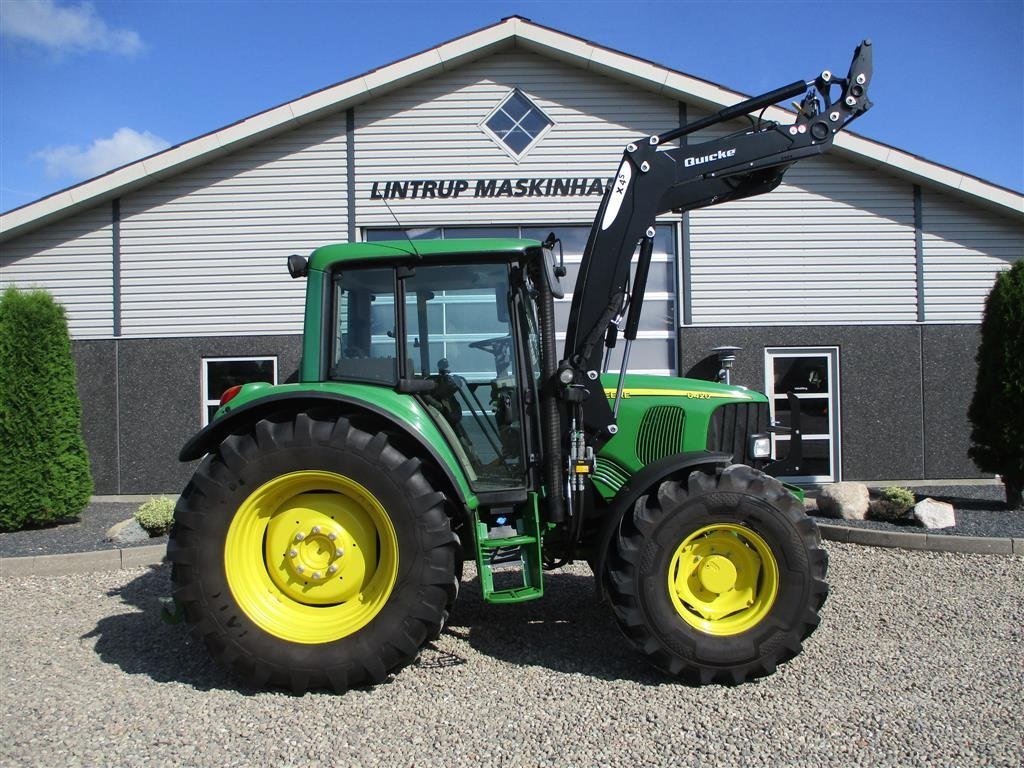 Traktor tipa John Deere 6420 TLS AutoPower med frontlæsser, Gebrauchtmaschine u Lintrup (Slika 8)