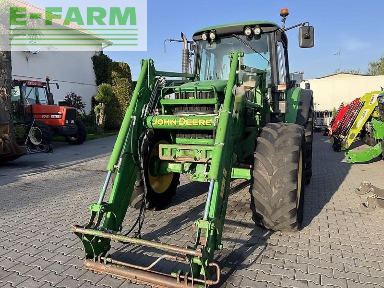 Traktor typu John Deere 6420 tls + john deere 651, Gebrauchtmaschine w DAMAS?AWEK (Zdjęcie 2)