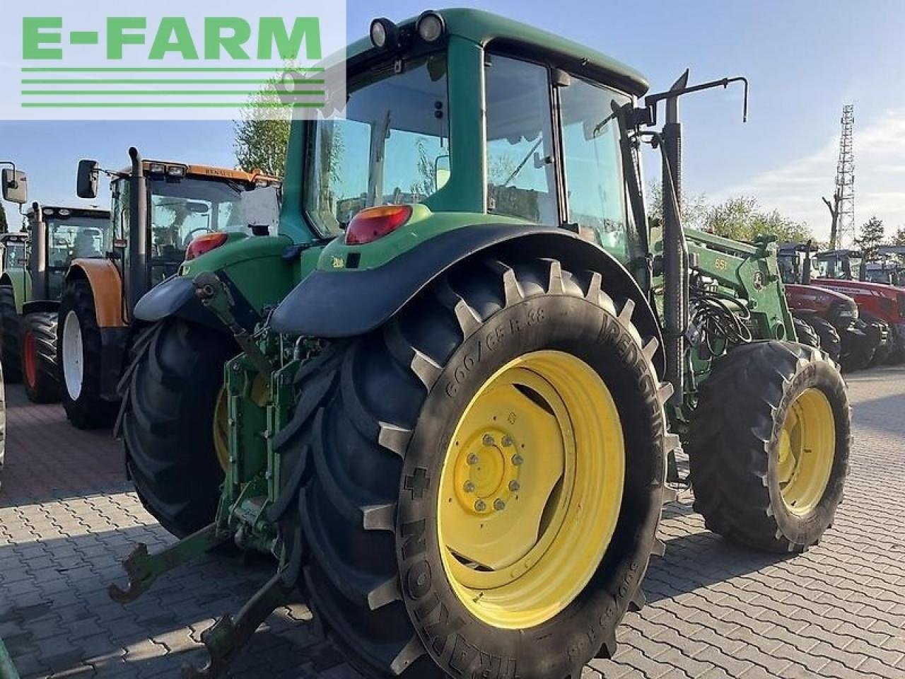 Traktor typu John Deere 6420 tls + john deere 651, Gebrauchtmaschine w DAMAS?AWEK (Zdjęcie 5)