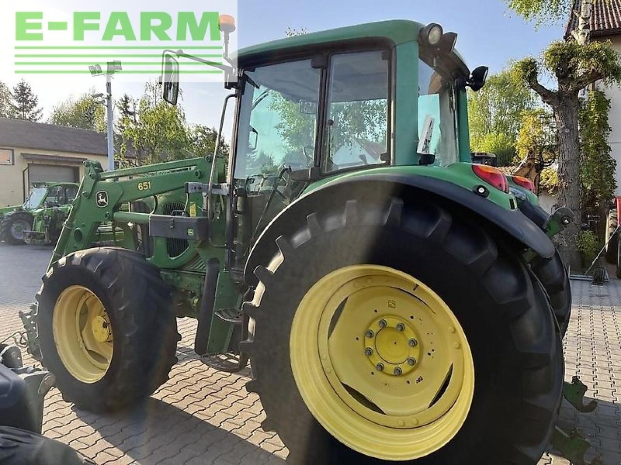 Traktor typu John Deere 6420 tls + john deere 651, Gebrauchtmaschine w DAMAS?AWEK (Zdjęcie 9)