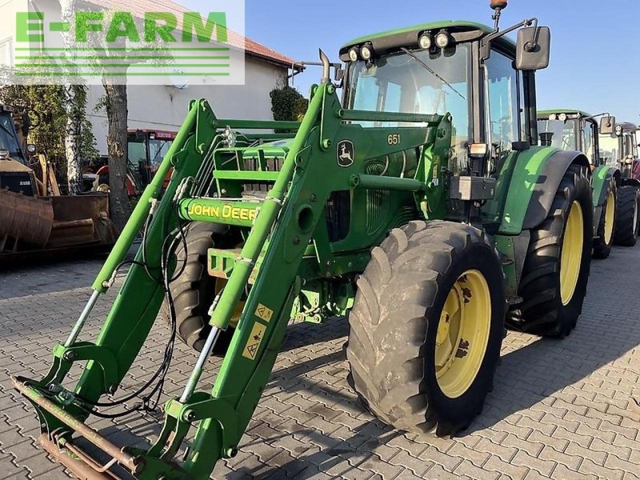 Traktor typu John Deere 6420 tls + john deere 651, Gebrauchtmaschine w DAMAS?AWEK (Zdjęcie 10)