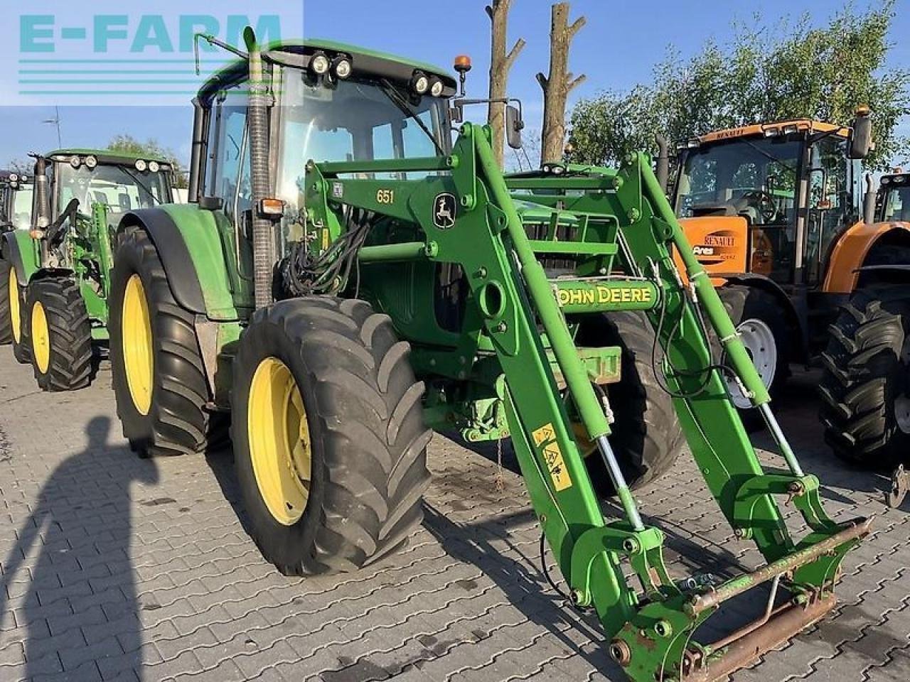 Traktor tip John Deere 6420 tls + john deere 651, Gebrauchtmaschine in DAMAS?AWEK (Poză 3)