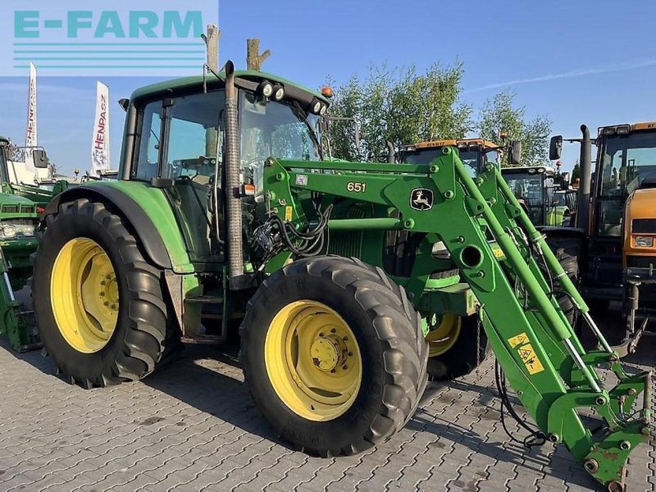 Traktor tip John Deere 6420 tls + john deere 651, Gebrauchtmaschine in DAMAS?AWEK (Poză 4)