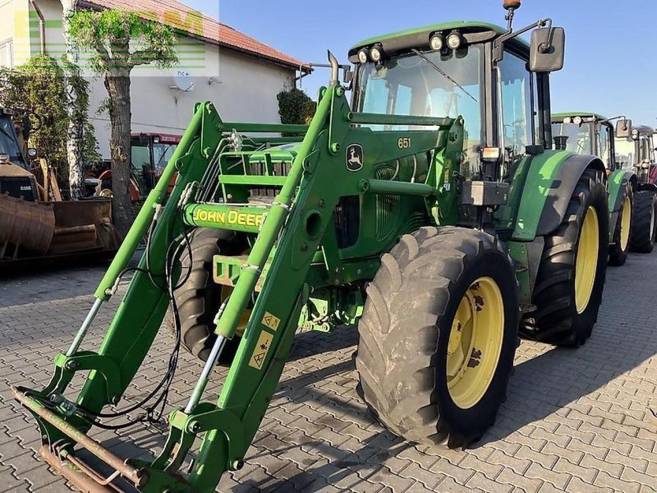 Traktor tip John Deere 6420 tls + john deere 651, Gebrauchtmaschine in DAMAS?AWEK (Poză 10)