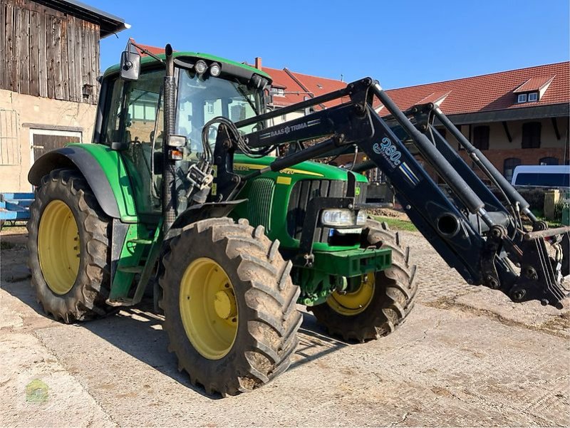 Traktor of the type John Deere 6420 TLS, PQ, FL, Gebrauchtmaschine in Salsitz (Picture 1)