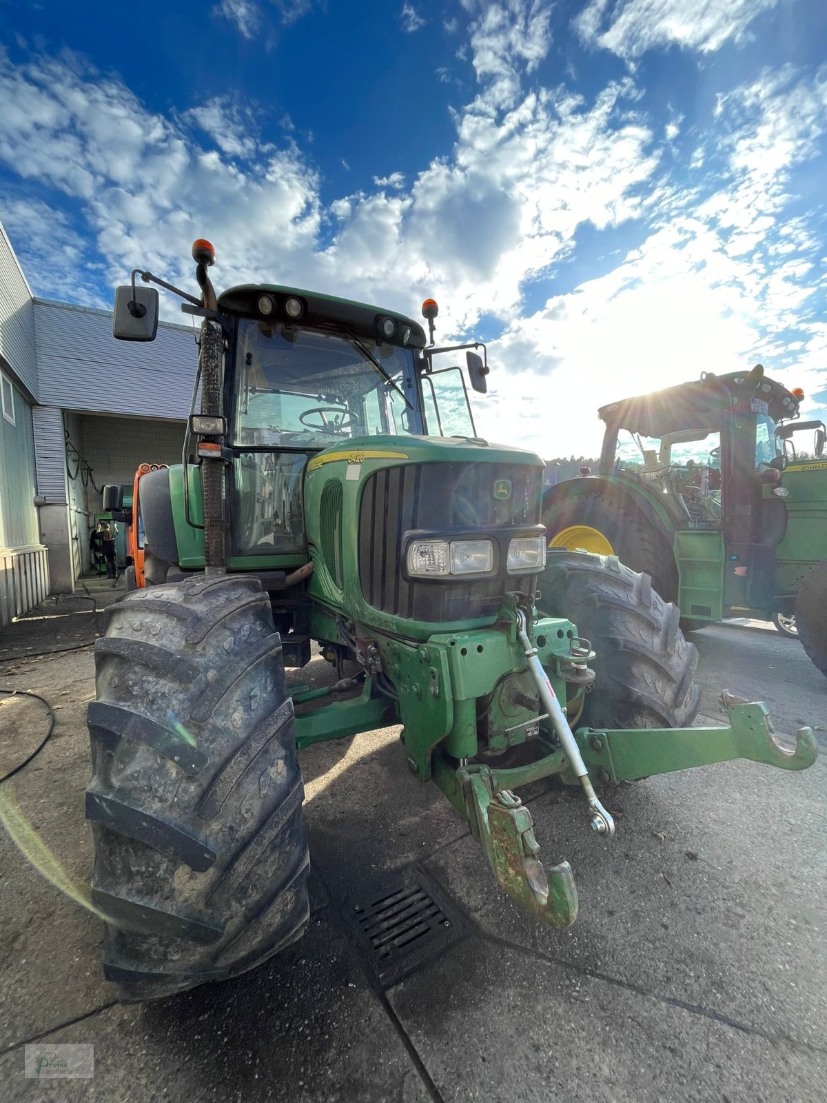 Traktor van het type John Deere 6420, Gebrauchtmaschine in Bad Kötzting (Foto 4)