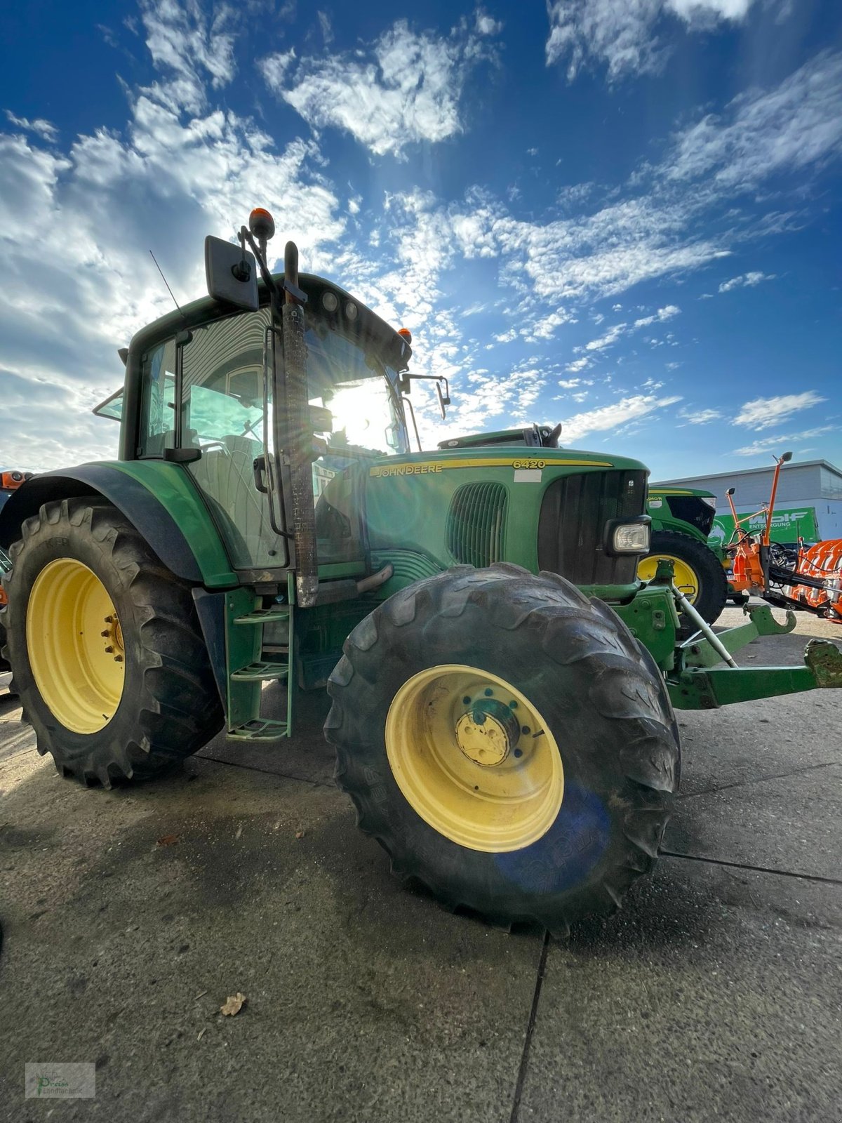 Traktor van het type John Deere 6420, Gebrauchtmaschine in Bad Kötzting (Foto 7)