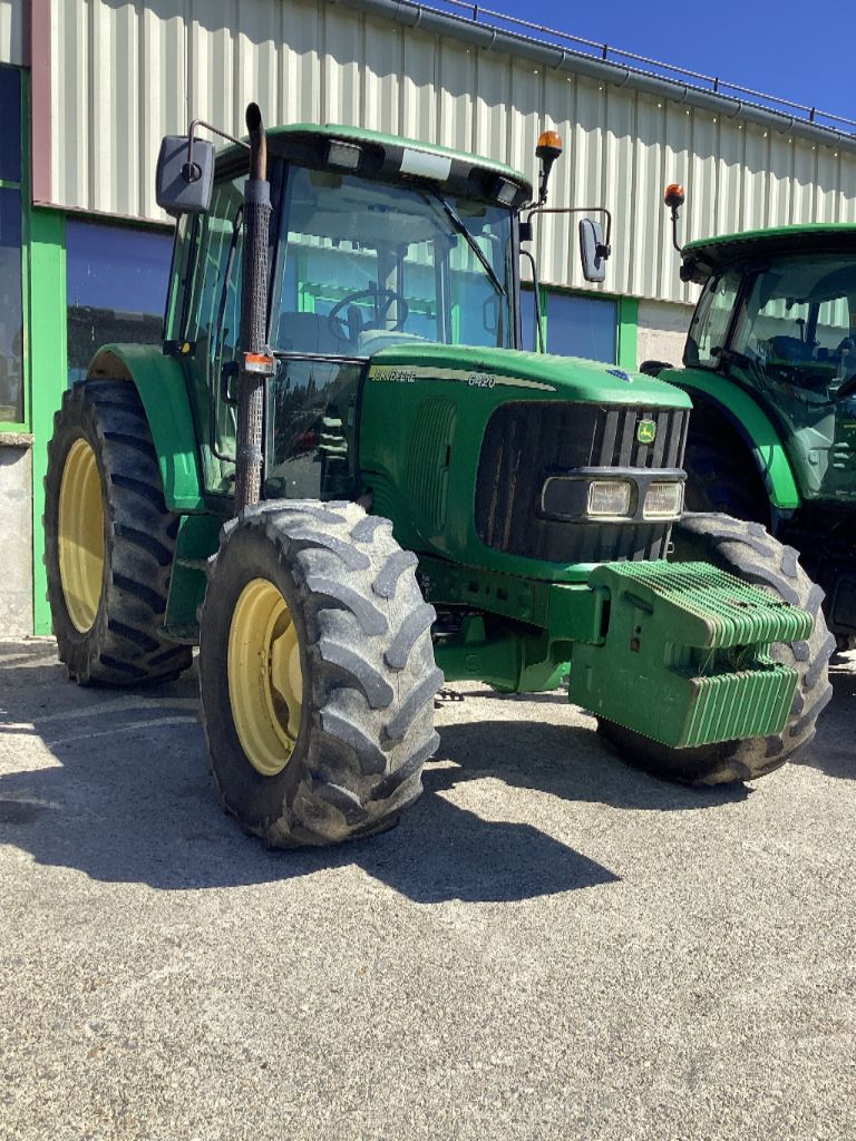 Traktor Türe ait John Deere 6420, Gebrauchtmaschine içinde AUMONT AUBRAC (resim 2)