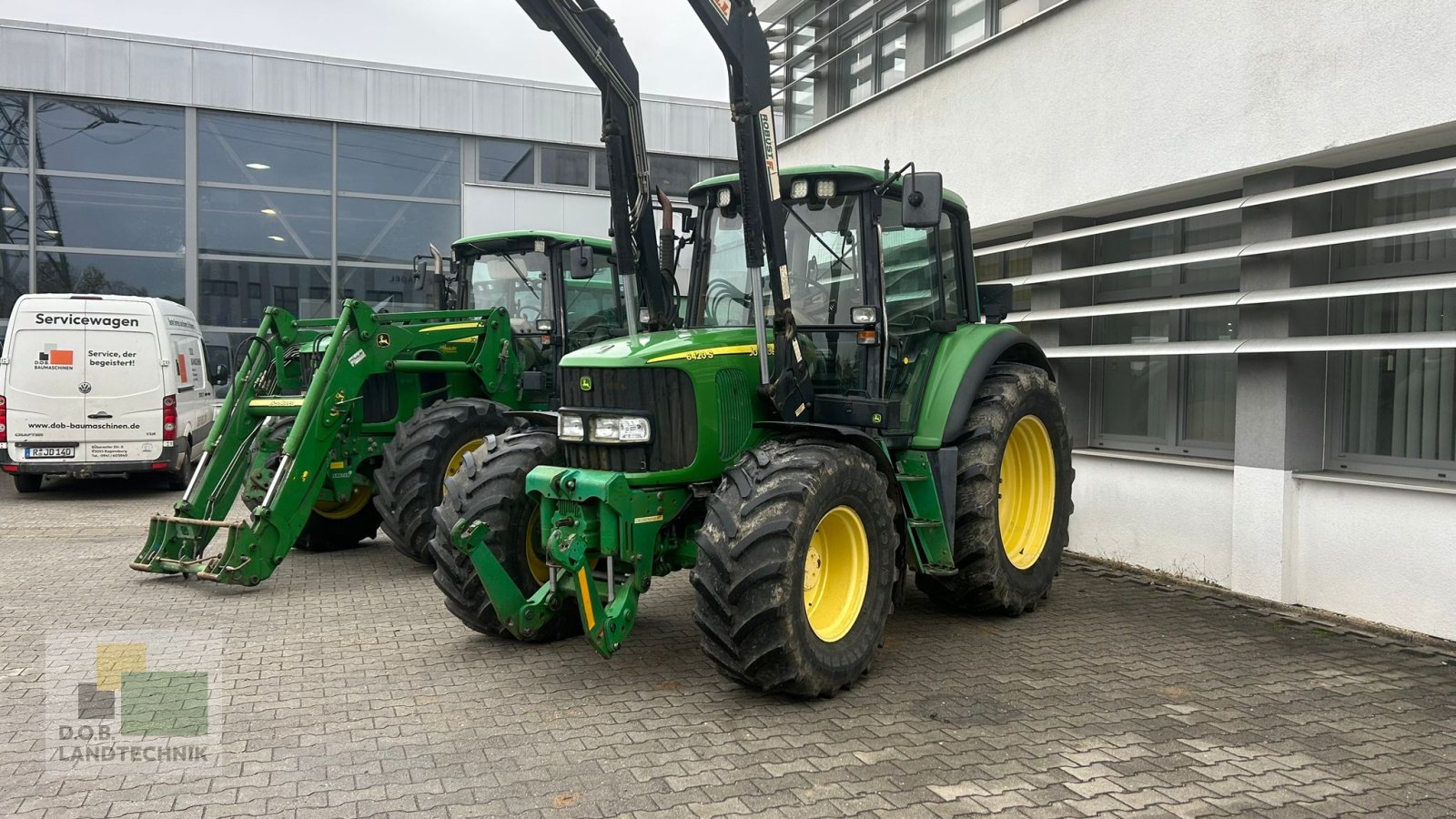 Traktor van het type John Deere 6420, Gebrauchtmaschine in Regensburg (Foto 1)