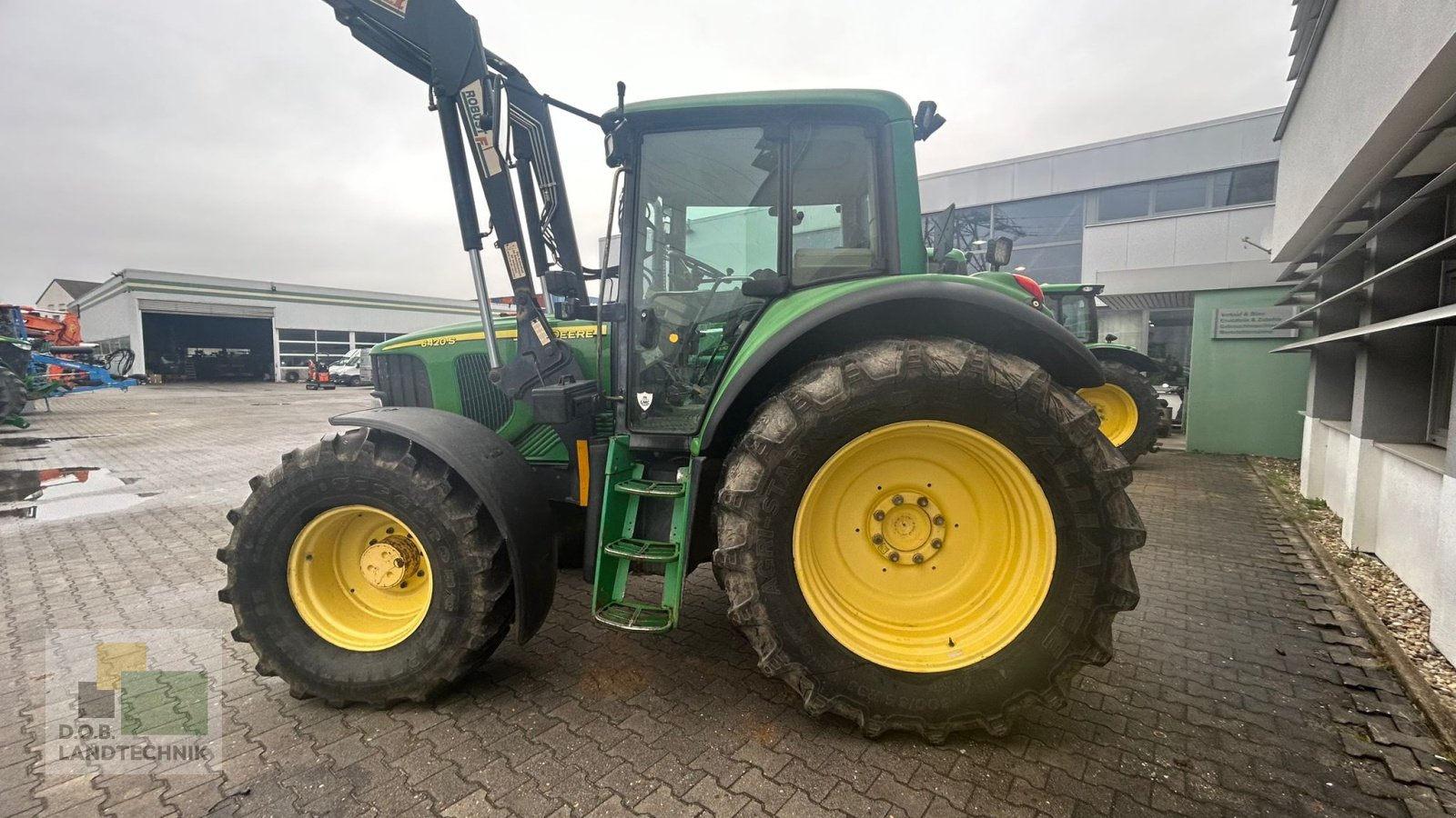 Traktor van het type John Deere 6420, Gebrauchtmaschine in Regensburg (Foto 7)