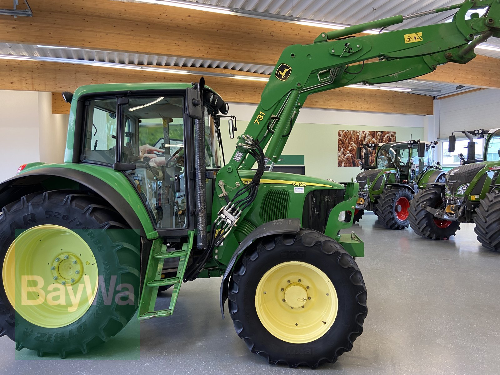 Traktor Türe ait John Deere 6420, Gebrauchtmaschine içinde Bamberg (resim 2)