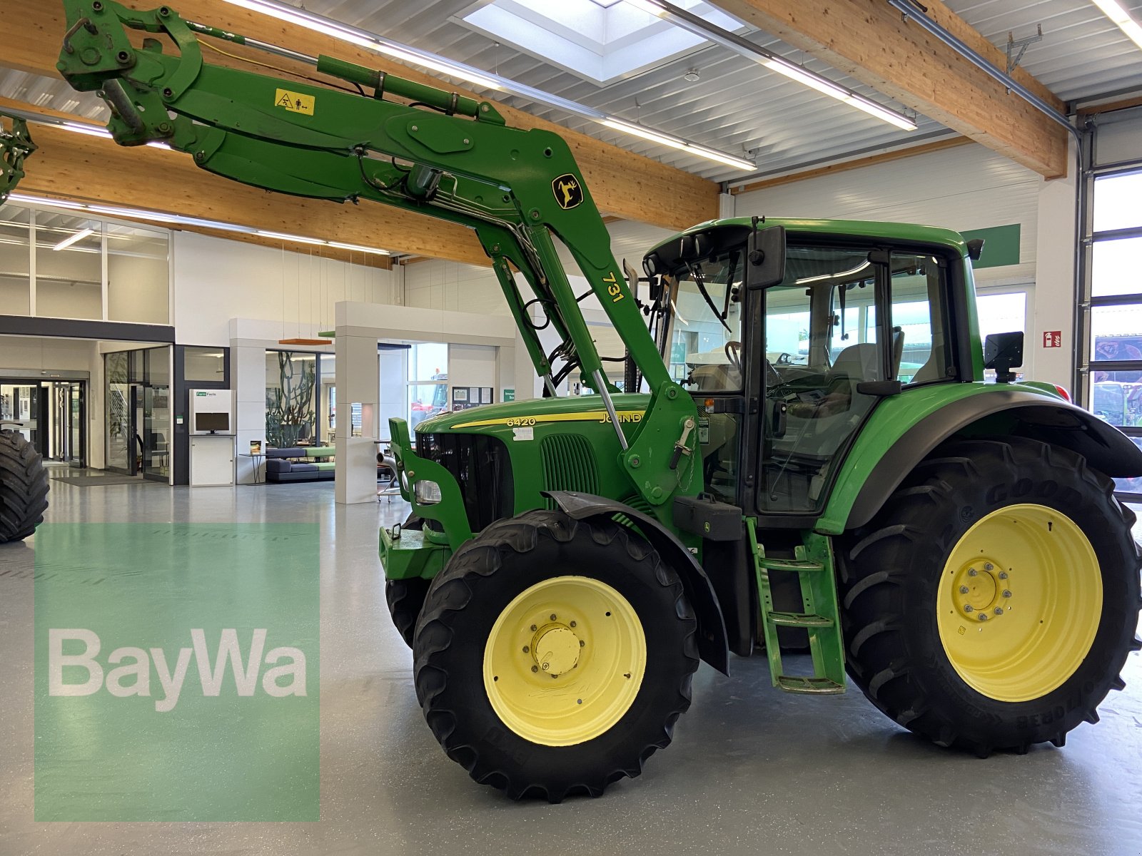 Traktor van het type John Deere 6420, Gebrauchtmaschine in Bamberg (Foto 3)