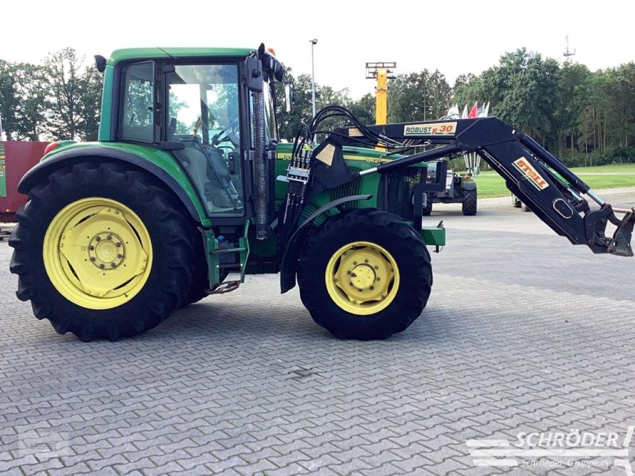 Traktor typu John Deere 6420, Gebrauchtmaschine w Lastrup (Zdjęcie 4)