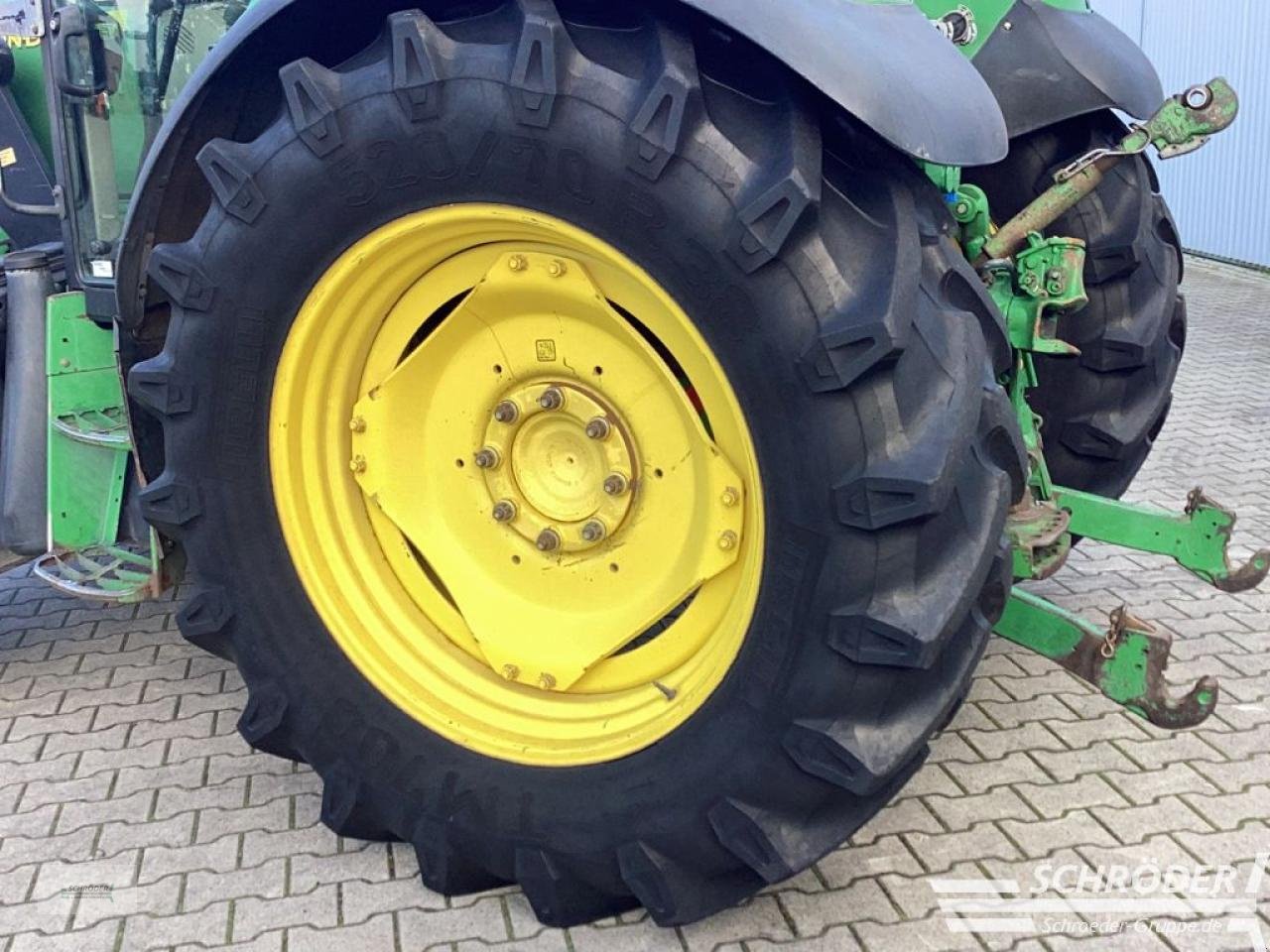 Traktor typu John Deere 6420, Gebrauchtmaschine w Lastrup (Zdjęcie 9)