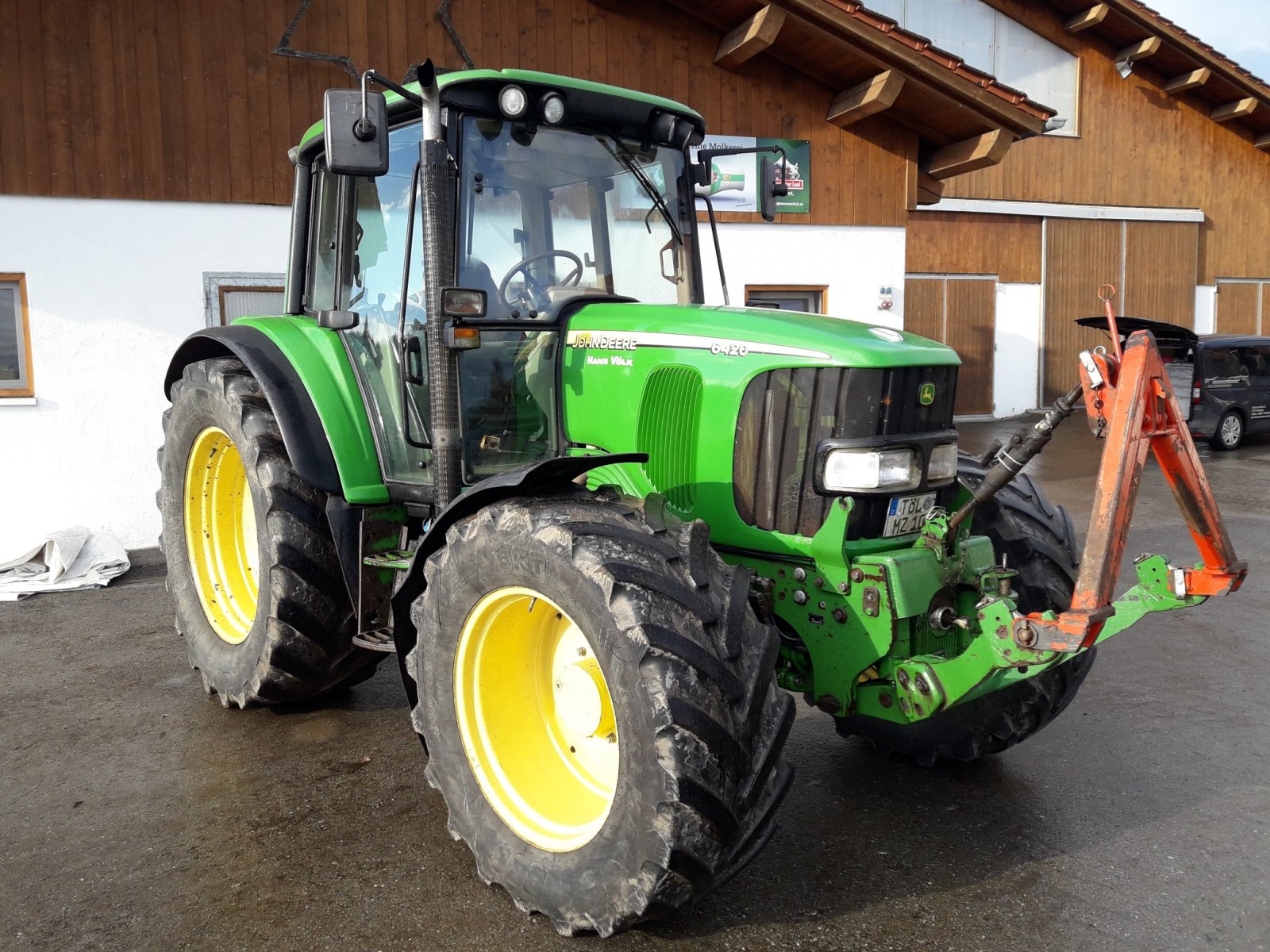 Traktor del tipo John Deere 6420, Gebrauchtmaschine In Eurasburg (Immagine 1)