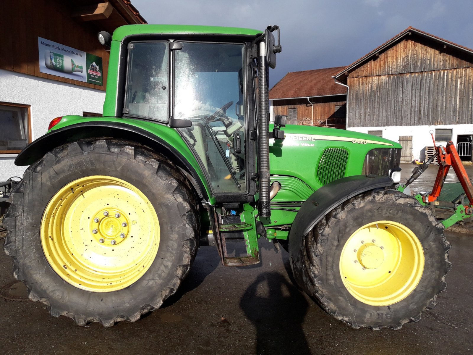 Traktor del tipo John Deere 6420, Gebrauchtmaschine In Eurasburg (Immagine 2)