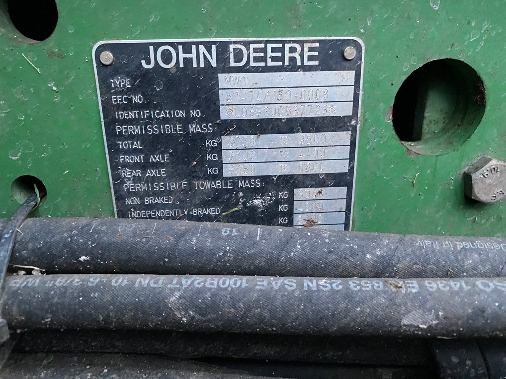 Traktor του τύπου John Deere 6530 PREMIUM, Gebrauchtmaschine σε MEYMAC (Φωτογραφία 11)