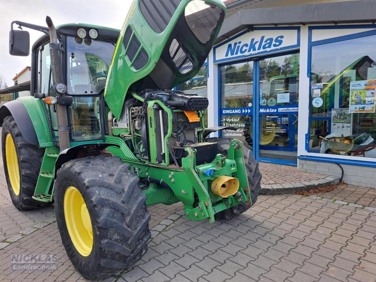 Traktor typu John Deere 6530, Gebrauchtmaschine w Schirradorf (Zdjęcie 5)