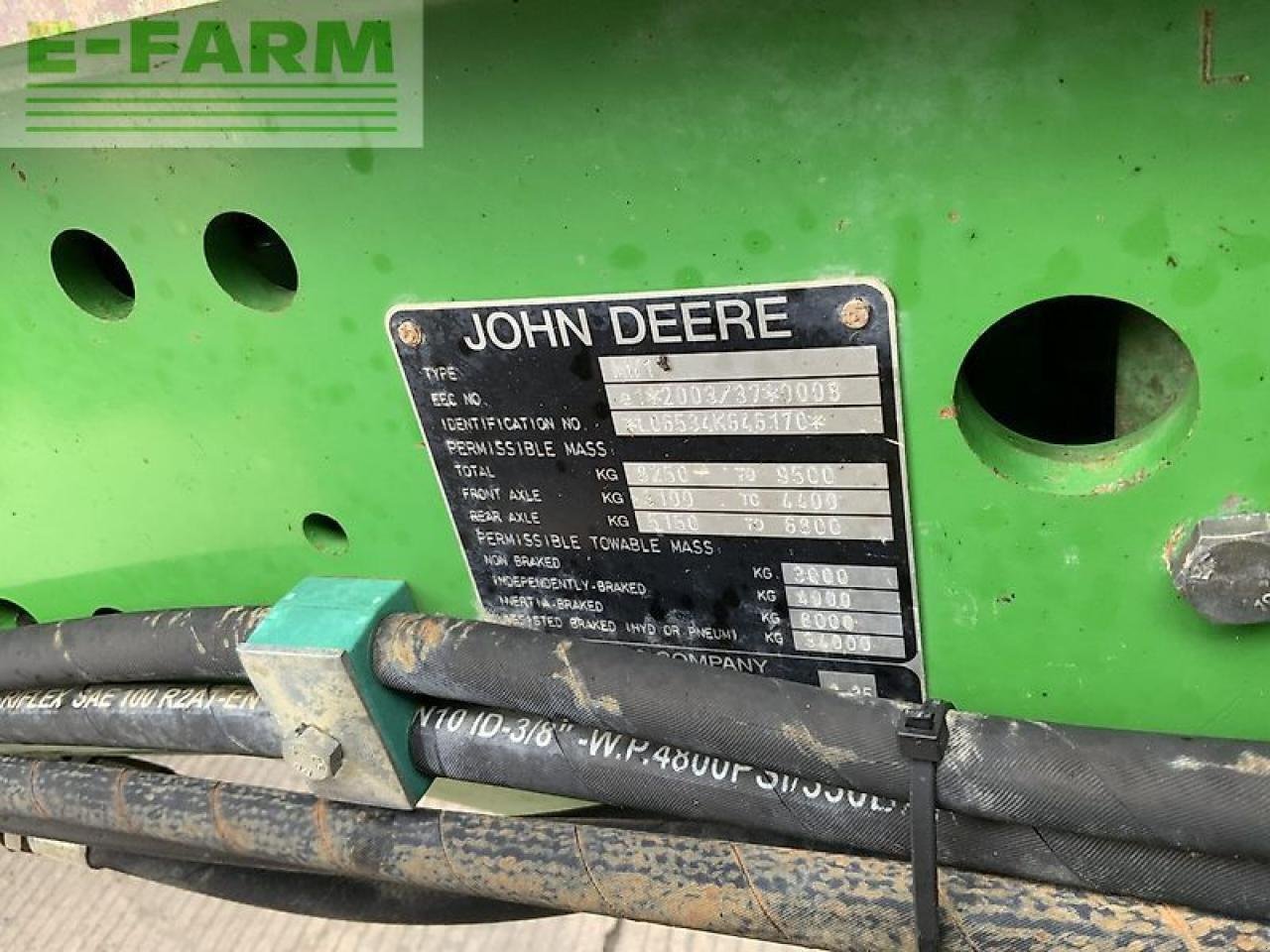 Traktor del tipo John Deere 6534 premium tractor (st21039), Gebrauchtmaschine en SHAFTESBURY (Imagen 15)