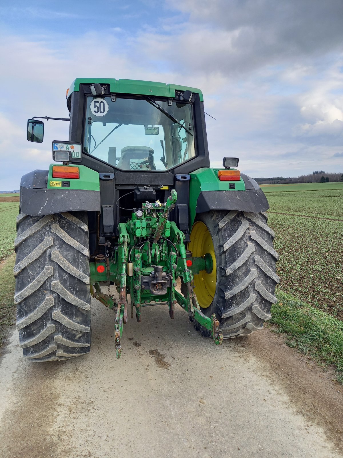 Traktor des Typs John Deere 6610, Gebrauchtmaschine in Schwabmünchen (Bild 8)