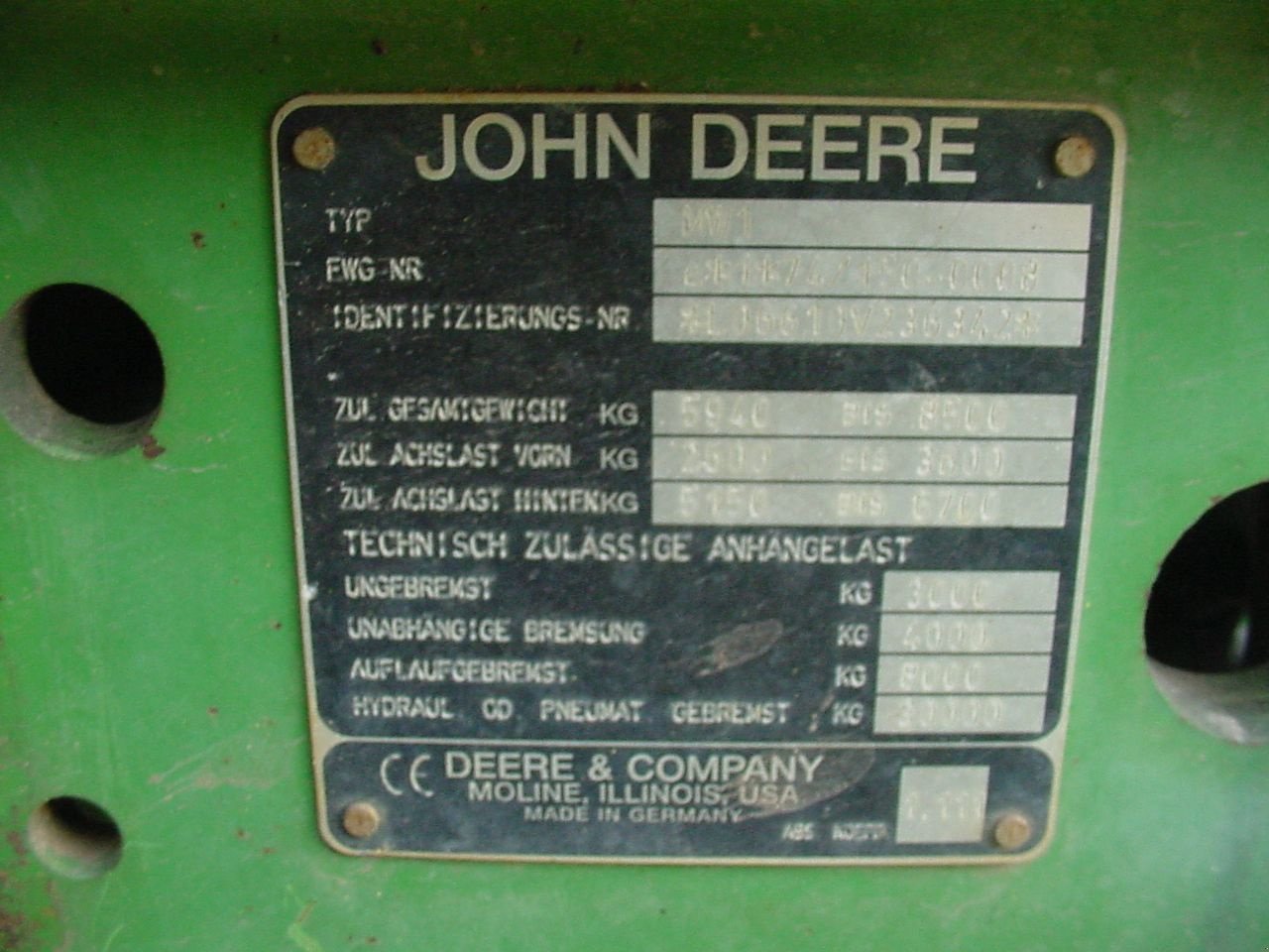 Traktor типа John Deere 6610PQ, Gebrauchtmaschine в Wieringerwerf (Фотография 8)