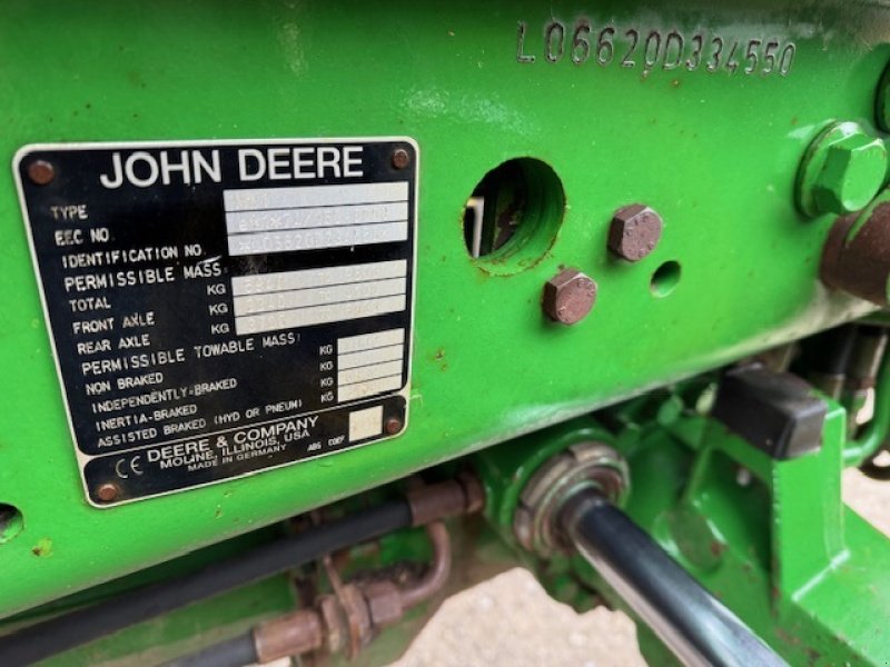 Traktor du type John Deere 6620 Autopower & frontlift TLA AFFHEDRET FORAKSEL, Gebrauchtmaschine en Dronninglund (Photo 6)