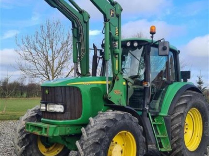 Traktor van het type John Deere 6620 AutoPower & Hauer frontlæsser, Gebrauchtmaschine in Gjerlev J. (Foto 1)