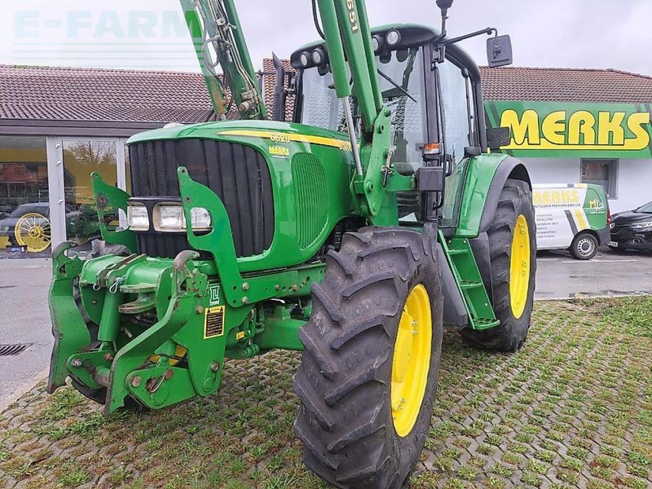 Traktor typu John Deere 6620 premium, Gebrauchtmaschine w GROBELNO (Zdjęcie 2)