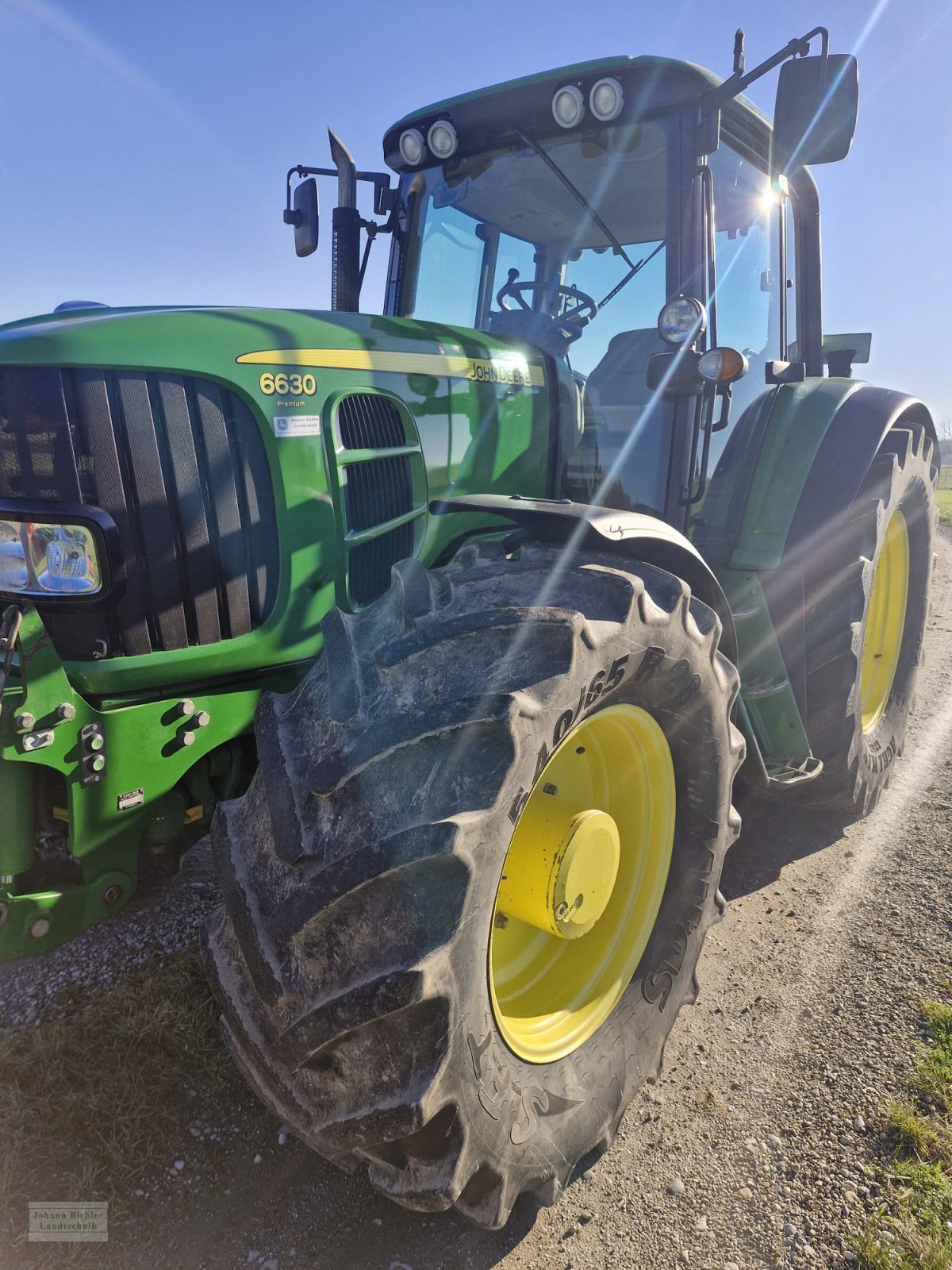 Traktor a típus John Deere 6630 Premium, Gebrauchtmaschine ekkor: Unterneukirchen (Kép 2)