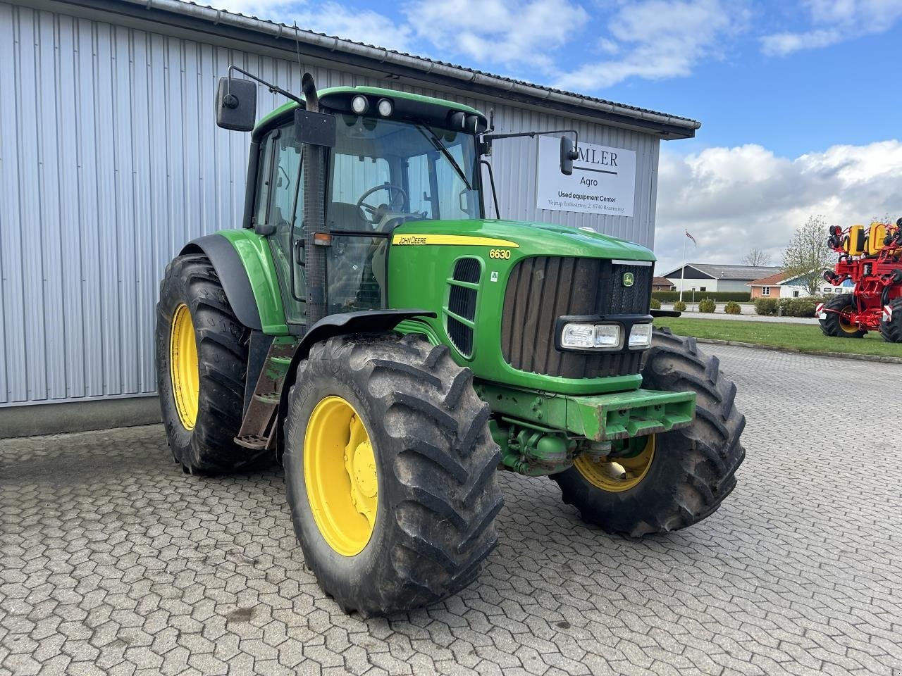 Traktor Türe ait John Deere 6630, Gebrauchtmaschine içinde Bramming (resim 8)