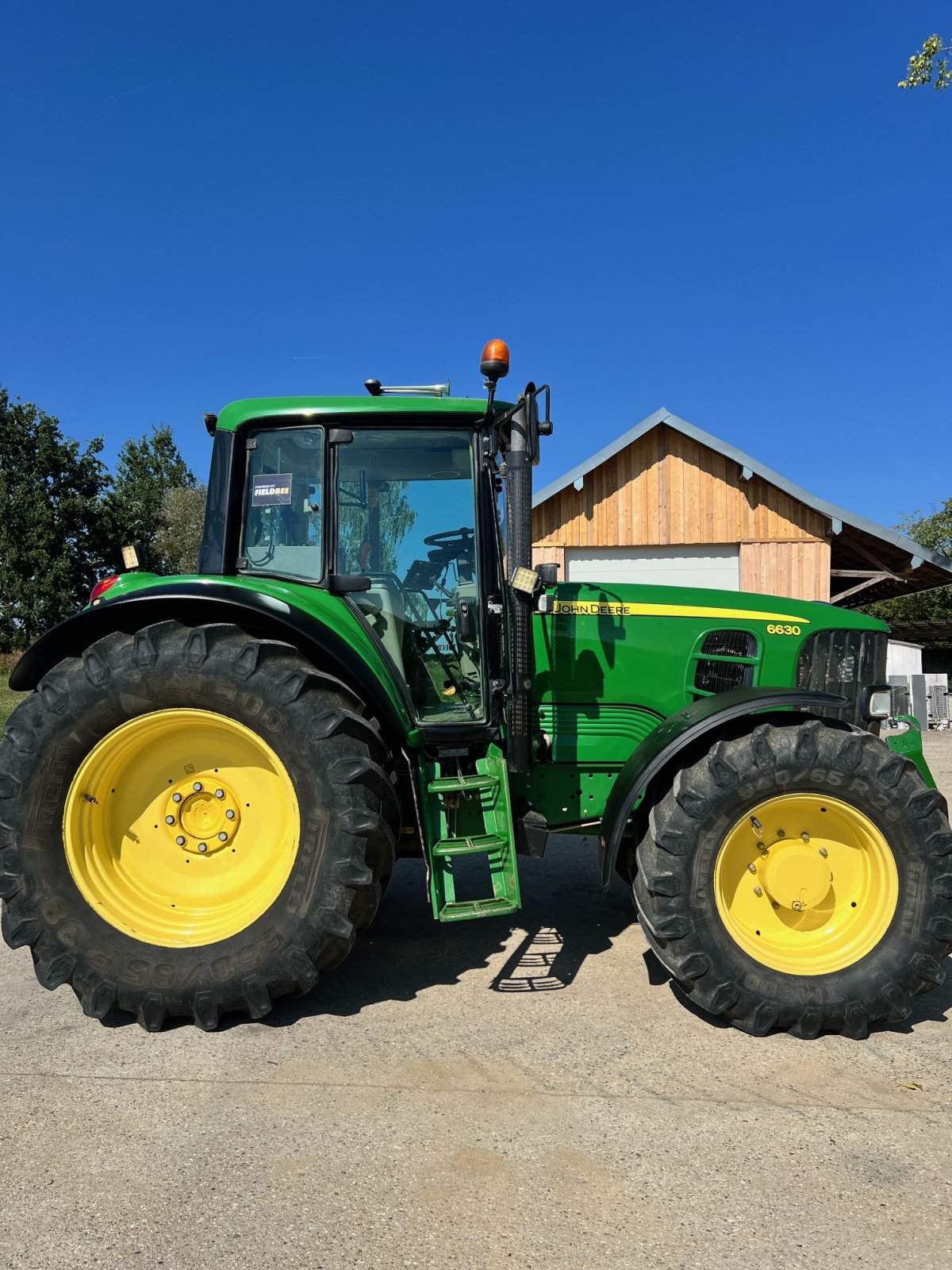 Traktor del tipo John Deere 6630, Gebrauchtmaschine en Leiblfing (Imagen 3)