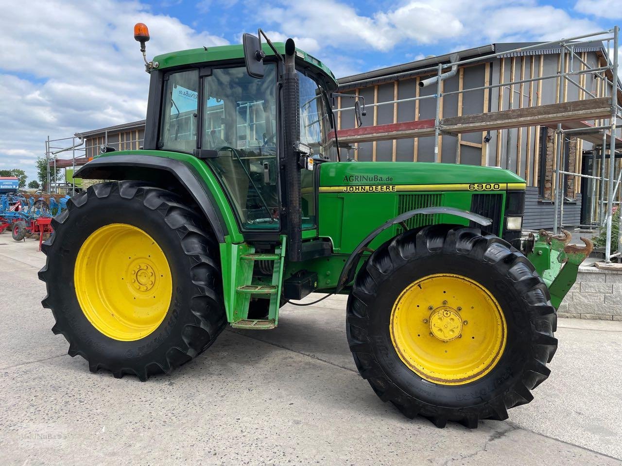 Traktor Türe ait John Deere 6800, Gebrauchtmaschine içinde Prenzlau (resim 3)