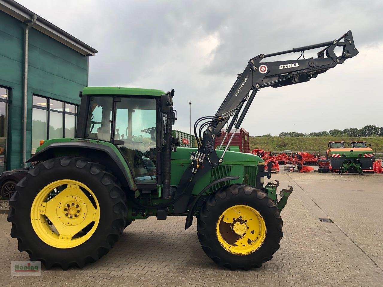 Traktor Türe ait John Deere 6800, Gebrauchtmaschine içinde Bakum (resim 2)