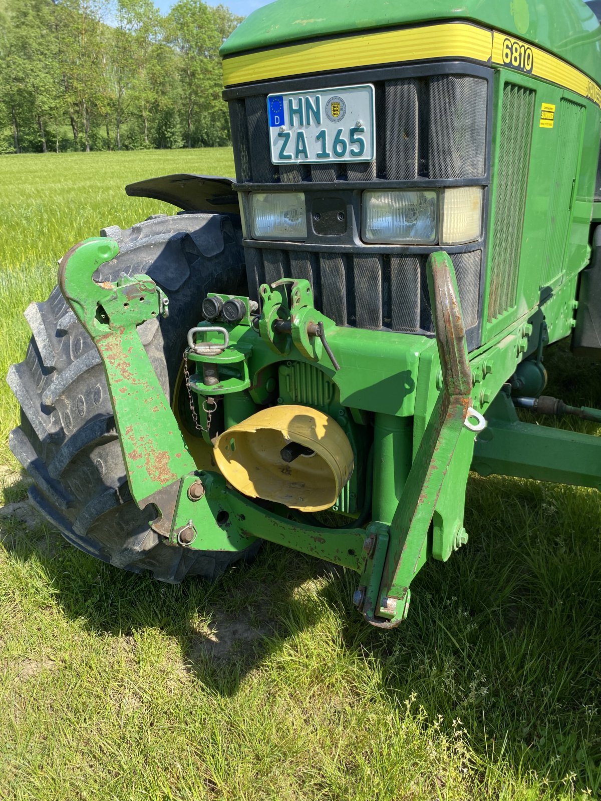 Traktor типа John Deere 6810, Gebrauchtmaschine в Leonbronn (Фотография 10)