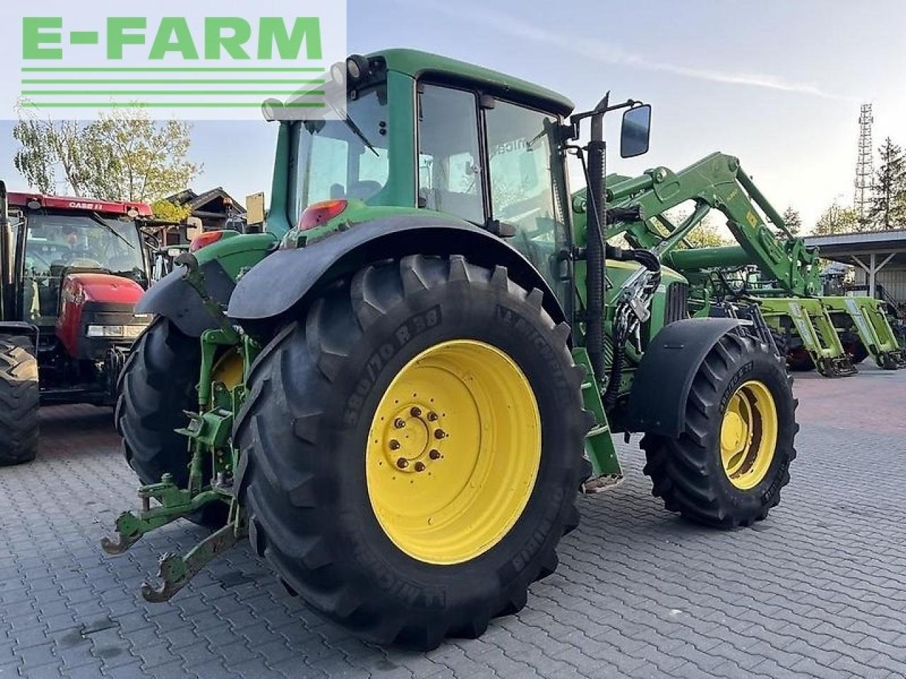 Traktor van het type John Deere 6820 tls + john deere h360, Gebrauchtmaschine in DAMAS?AWEK (Foto 5)