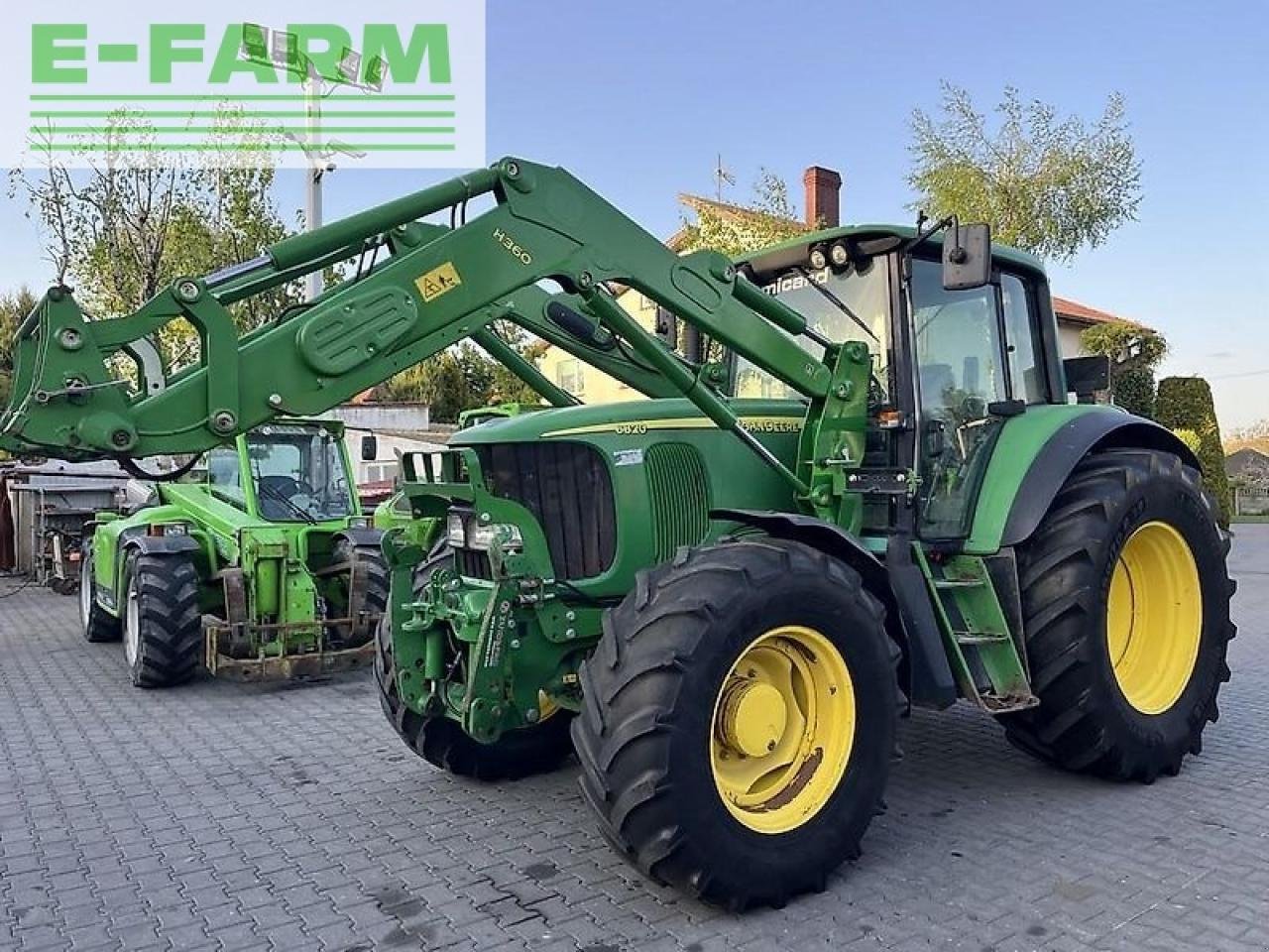 Traktor типа John Deere 6820 tls + john deere h360, Gebrauchtmaschine в DAMAS?AWEK (Фотография 10)