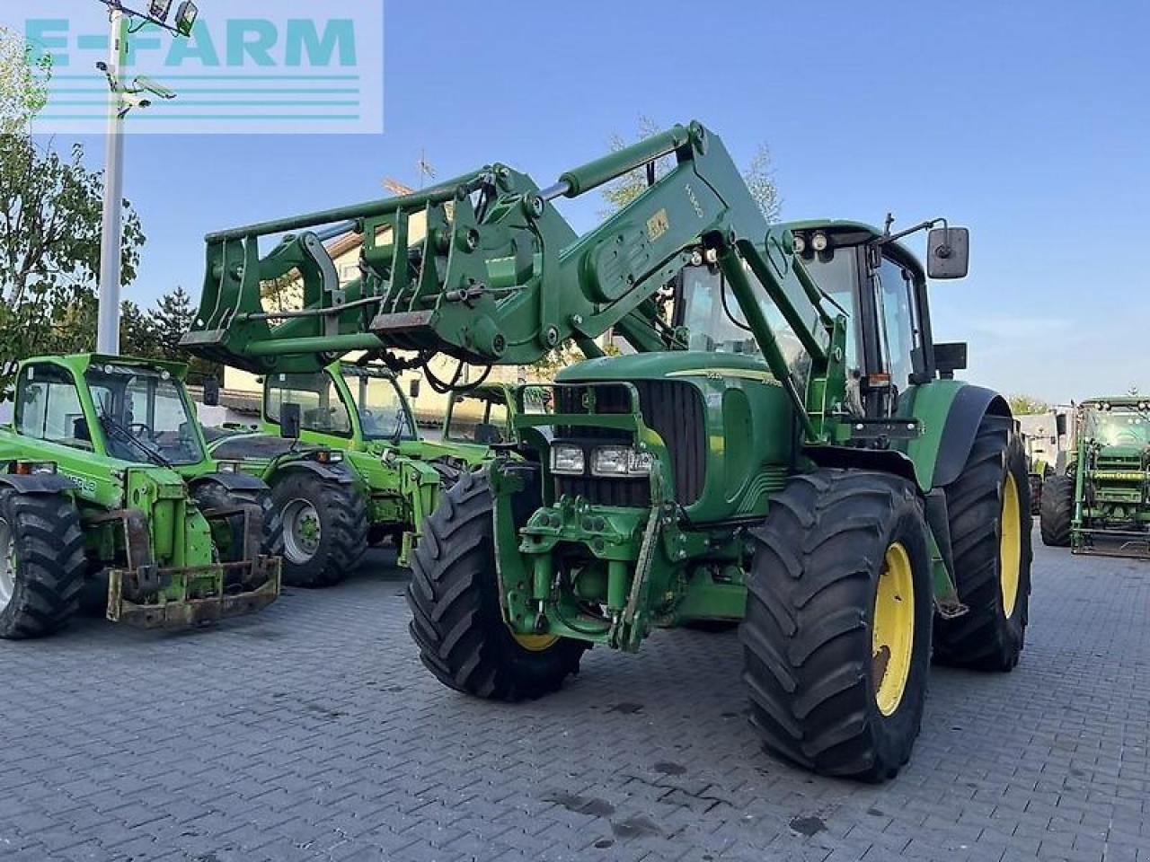 Traktor tip John Deere 6820 tls + john deere h360, Gebrauchtmaschine in DAMAS?AWEK (Poză 2)