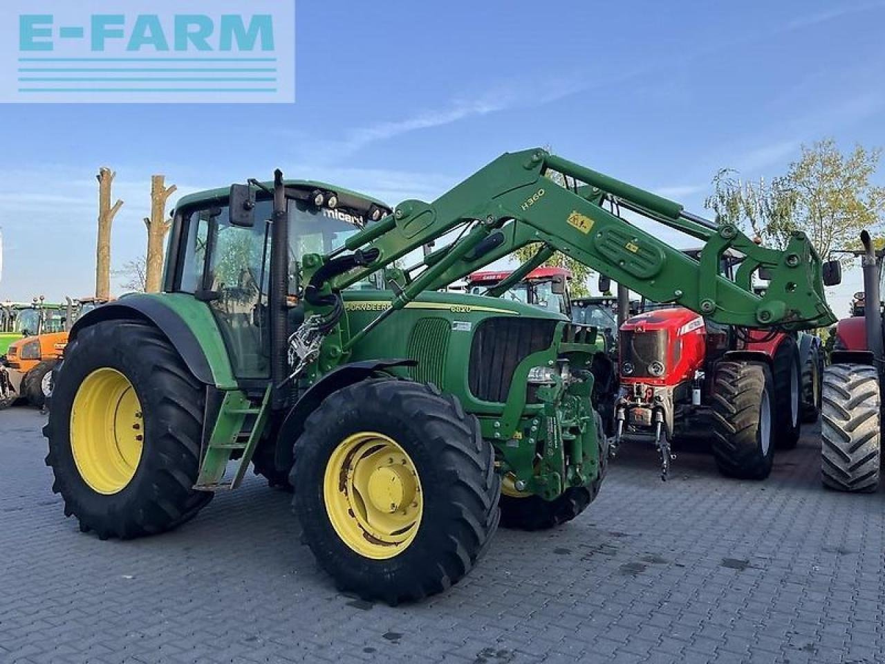 Traktor tip John Deere 6820 tls + john deere h360, Gebrauchtmaschine in DAMAS?AWEK (Poză 4)