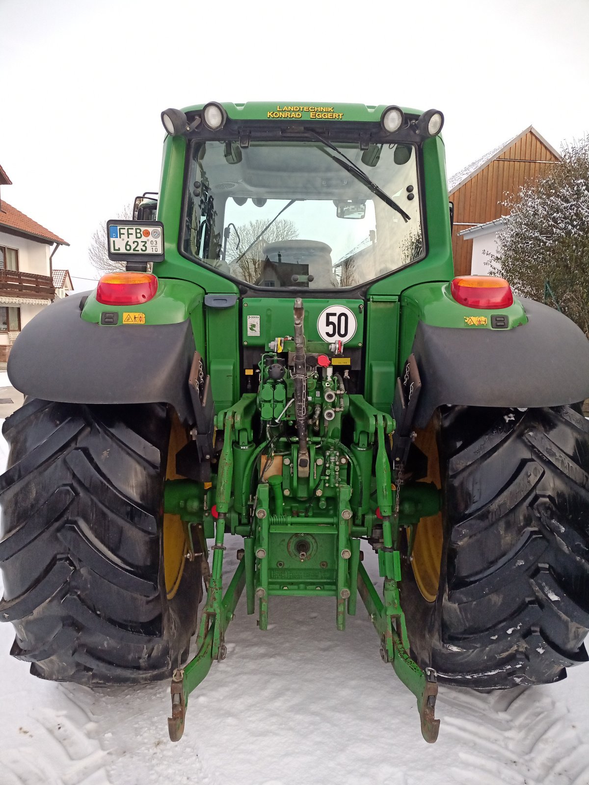 Traktor des Typs John Deere 6820, Gebrauchtmaschine in Hattenhofen (Bild 3)