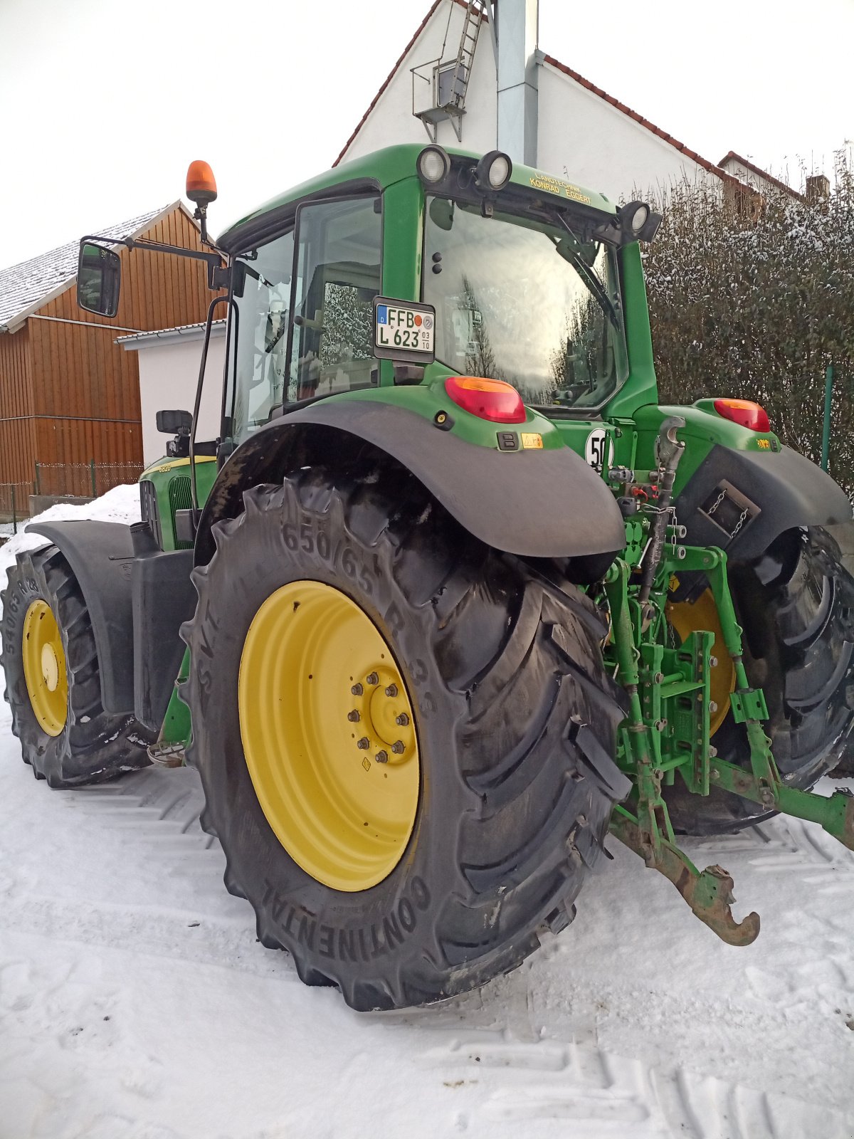 Traktor des Typs John Deere 6820, Gebrauchtmaschine in Hattenhofen (Bild 5)