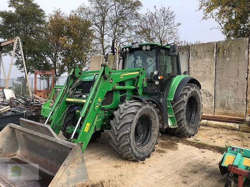 Traktor Türe ait John Deere 6830 AQ + FL, Gebrauchtmaschine içinde Salsitz (resim 1)