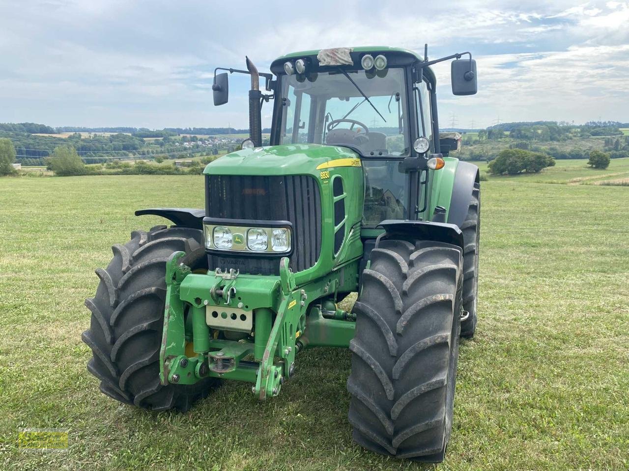 Traktor van het type John Deere 6830 Premium AQ Eco, Gebrauchtmaschine in Marsberg-Giershagen (Foto 3)