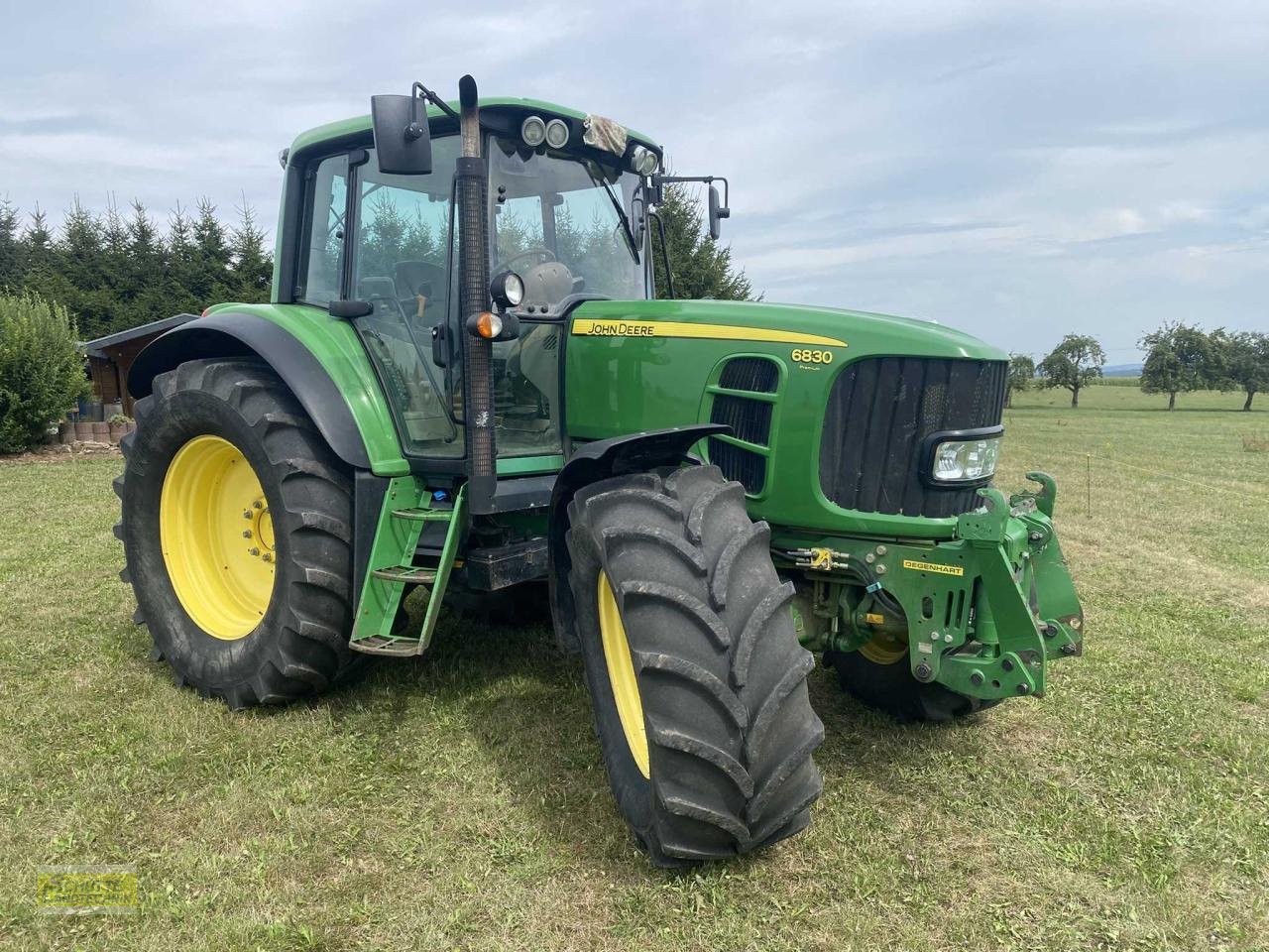 Traktor Türe ait John Deere 6830 Premium AQ Eco, Gebrauchtmaschine içinde Marsberg-Giershagen (resim 5)