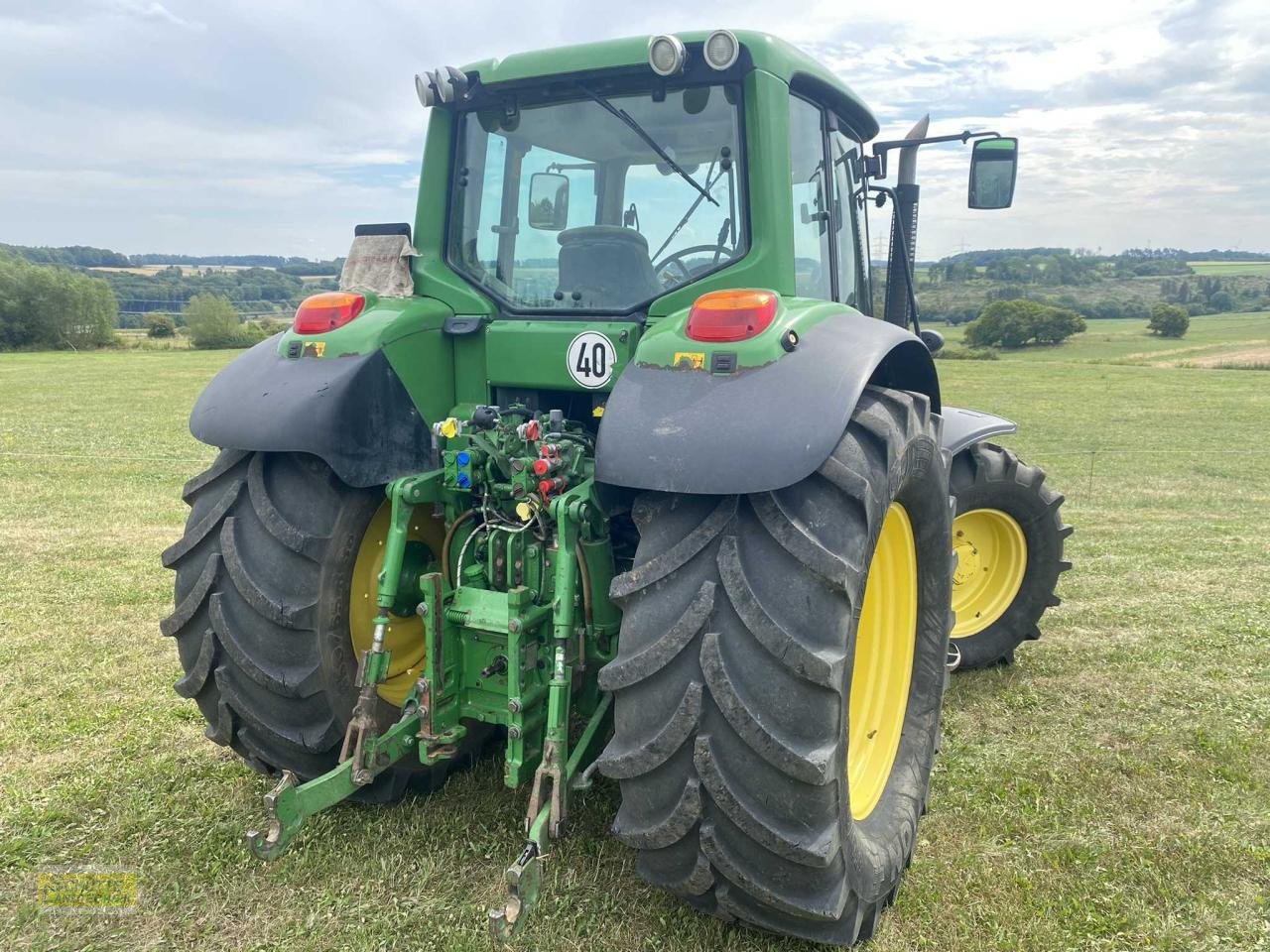 Traktor of the type John Deere 6830 Premium AQ Eco, Gebrauchtmaschine in Marsberg-Giershagen (Picture 10)