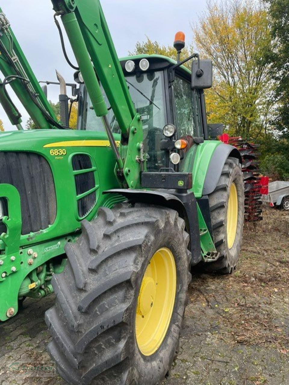 Traktor Türe ait John Deere 6830 Premium, Gebrauchtmaschine içinde Idstein-Wörsdorf (resim 1)