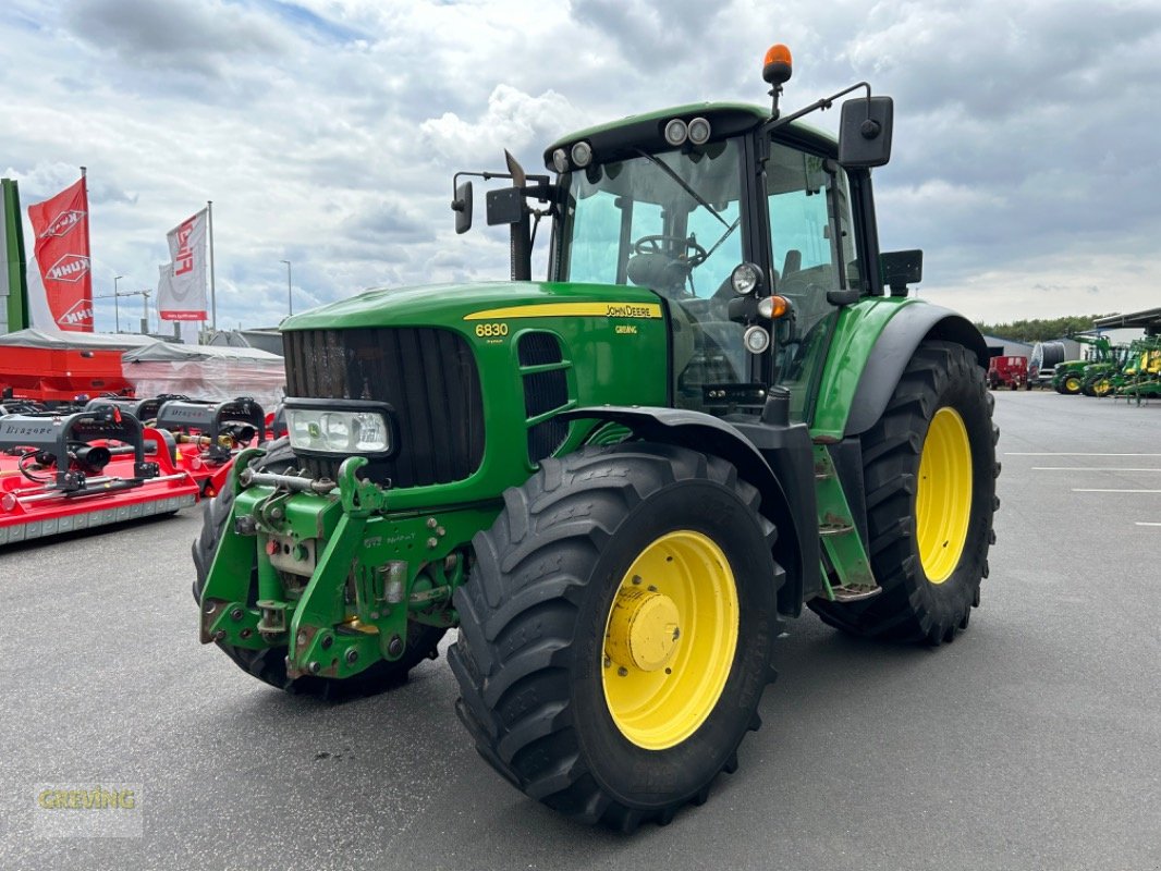 Traktor Türe ait John Deere 6830 Premium, Gebrauchtmaschine içinde Euskirchen (resim 5)