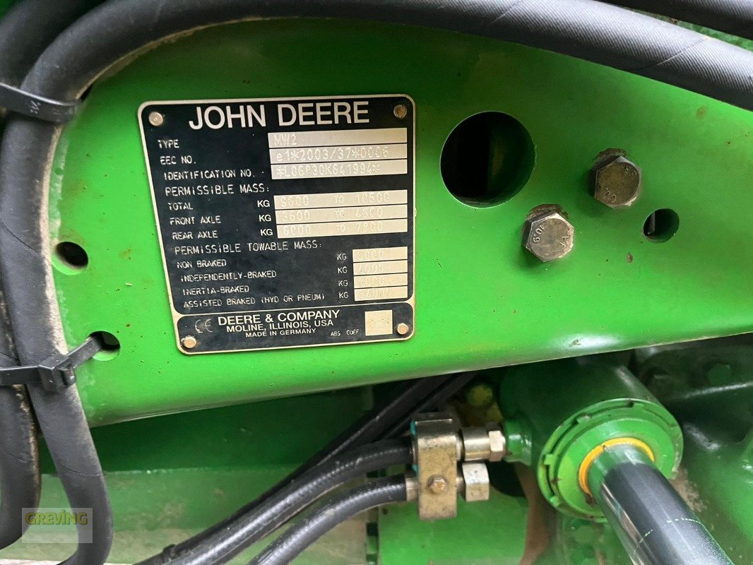 Traktor tipa John Deere 6830 Premium, Gebrauchtmaschine u Ahaus (Slika 17)